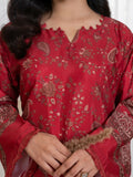 Stylish Collection Amaya Pret Silk Grip Printed Stitched 2-Piece Suit-Morni Maroon