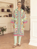 Naqsh Dune And Bloom Lawn Printed Unstitched 2-Piece Suit-Beryl Green-00139