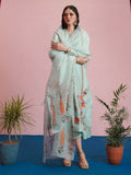 Hussain Rehar Basic Not Basic IV Raw Silk Embellished Stitched 3-Piece Suit-Whisper