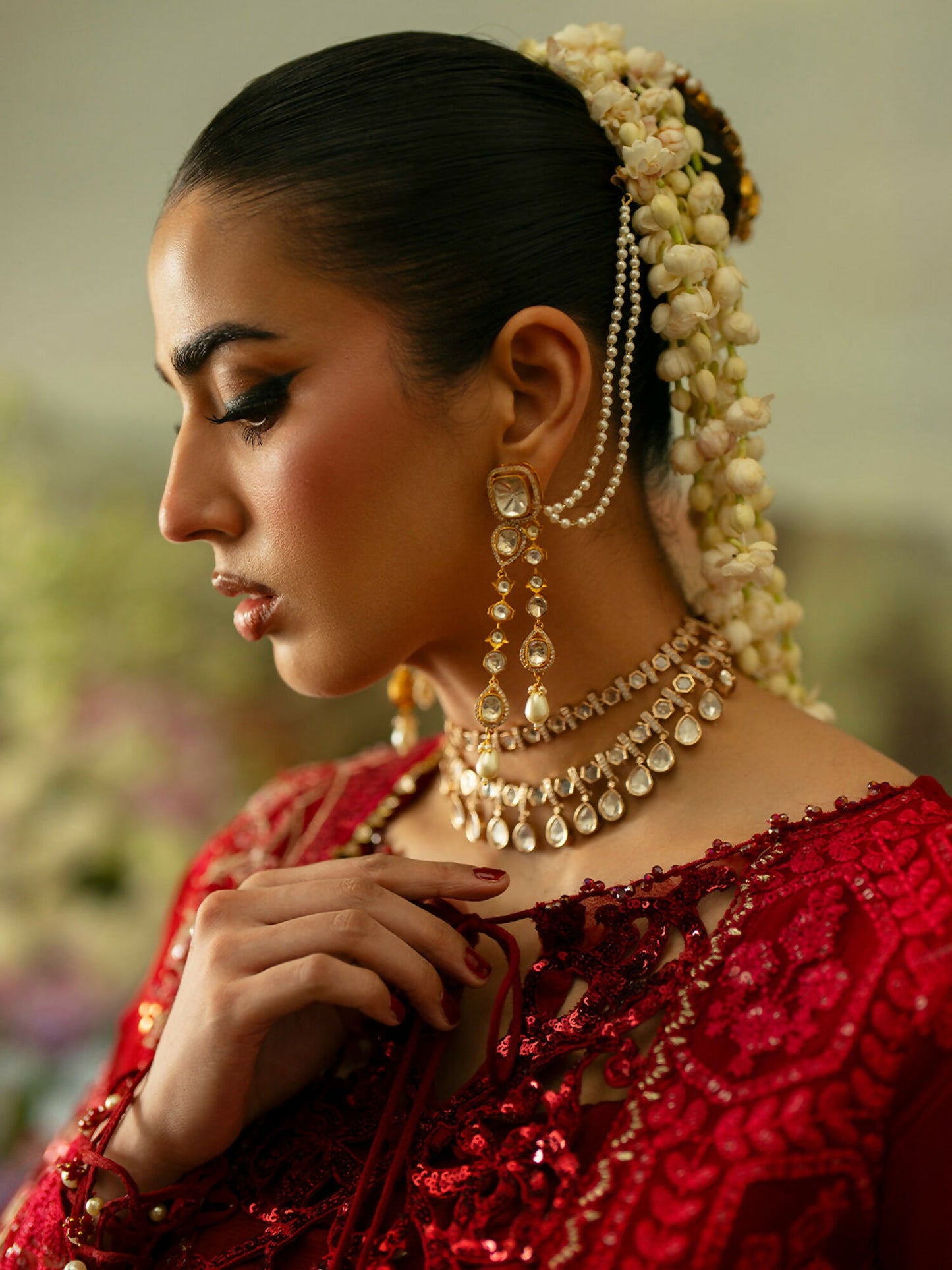 Parishay Ranibagh Luxury Formals Chiffon Embroidered Stitched 3-Piece Suit-Mahroosh