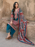 Binilyas Naqsh Naaz Lawn Embroidered Unstitched 3-Piece Suit-2083 - B