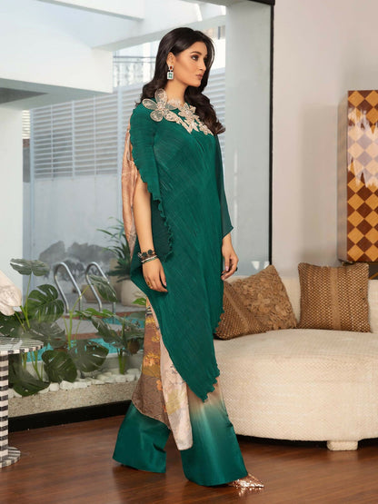 Shiza Hassan Sublime Luxury Pret Silk Embellished Stitched 2-Piece Suit-Zerya
