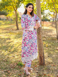 MAK Fashion Lawn Embroidered Stitched 2-Piece Suit-Blossom