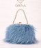 Orya Jewellery Fur Clutch