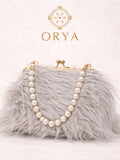 Grey Orya's Fur Clutch
