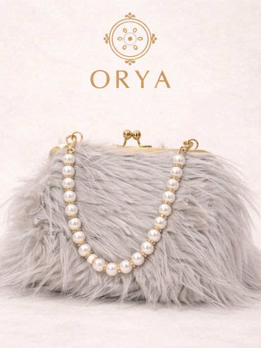 Grey Orya's Fur Clutch
