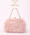 Orya Jewellery Fur Clutch