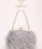 Orya Jewellery Fur Clutch