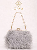 Grey Orya's Fur Clutch