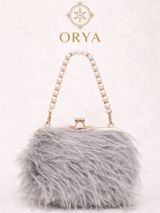 Grey Orya's Fur Clutch