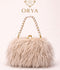 Orya Jewellery Fur Clutch