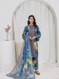 Stylish Collection Lawn Printed Stitched 3-Piece Suit-Rukhsar Zinc