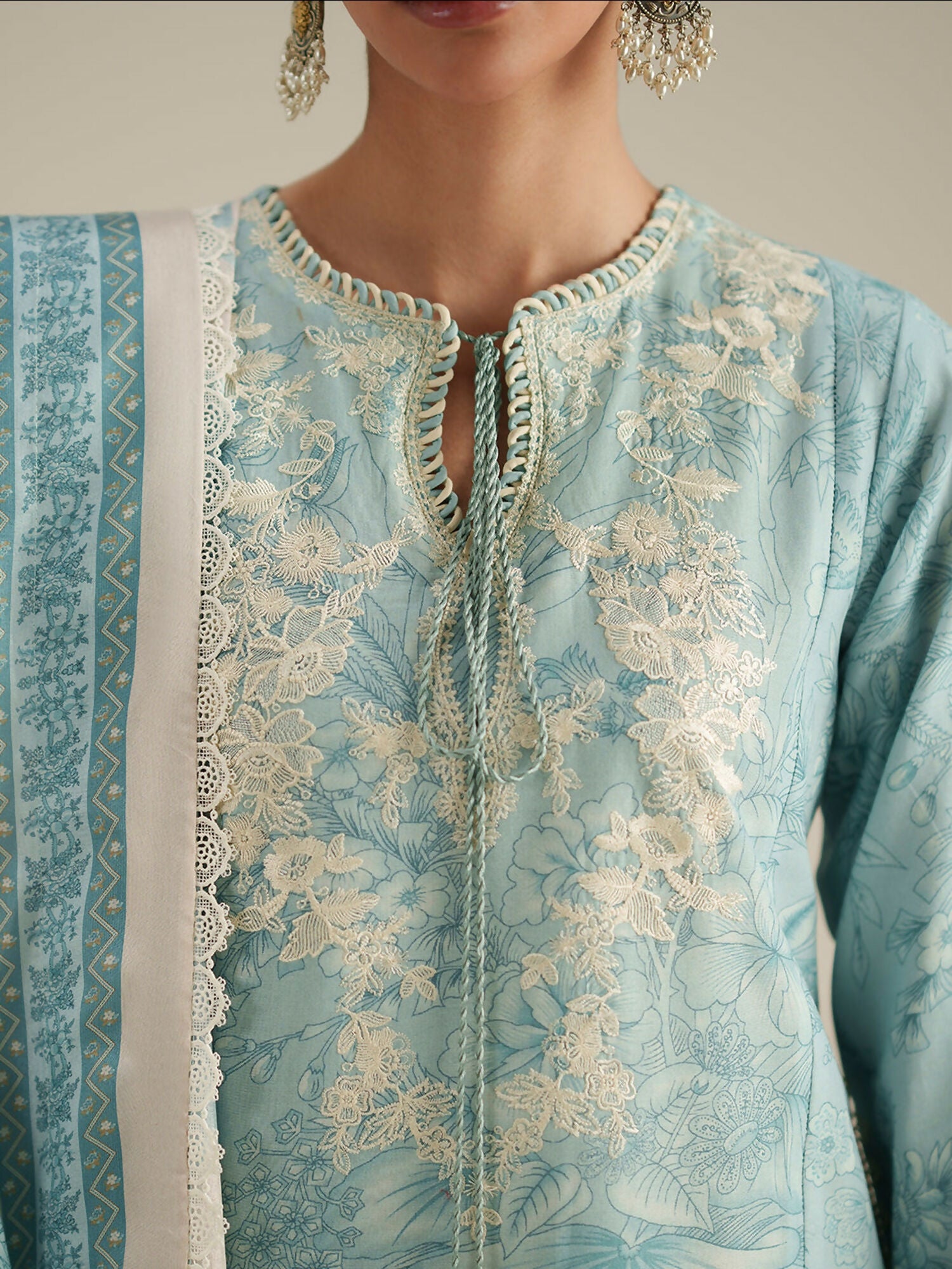 Binilyas Jojo Summer'26 Lawn Embroidered Unstitched 3-Piece Suit-86A
