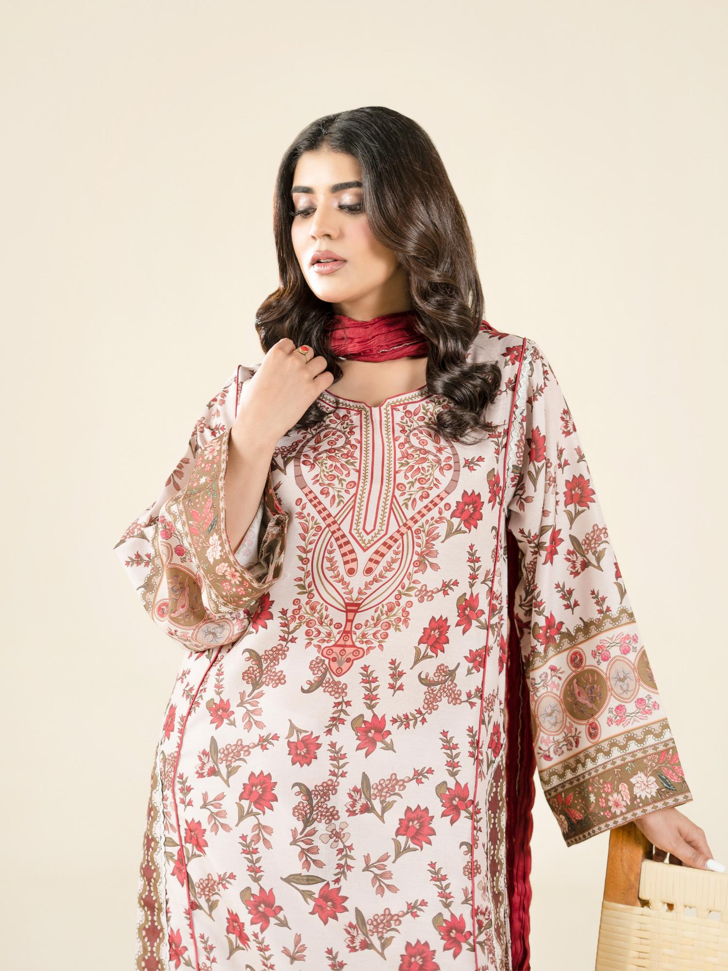 Rabazka Blended Lawn Printed Stitched Shirt-WRTW-PLW-S26-1PC-02