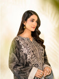 Black Rabazka Blended Lawn Printed Stitched Shirt-WRTW-PLW-S26-1PC-06