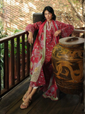 Qalamkar Qprints Lawn'26 Embroidered Unstitched 3-Piece Suit-AX-07-(B)-Lena