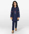 Velvour Girls Cotton Embroidered Stitched 2-Piece Suit-VG106-B