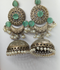 H&A Jewellery Oxidized Brass Handmade Jhumka