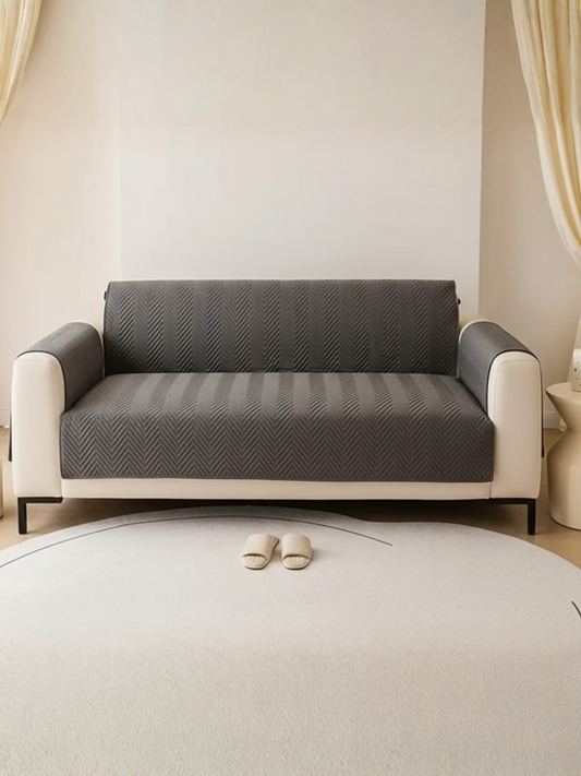 Elegant Bedding Mat Ultrasonic Micro Sofa Cover