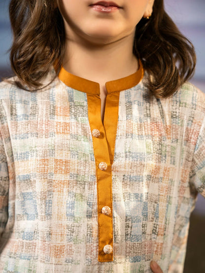 Velvour Girls Printed Co-ord Set-VG167-A