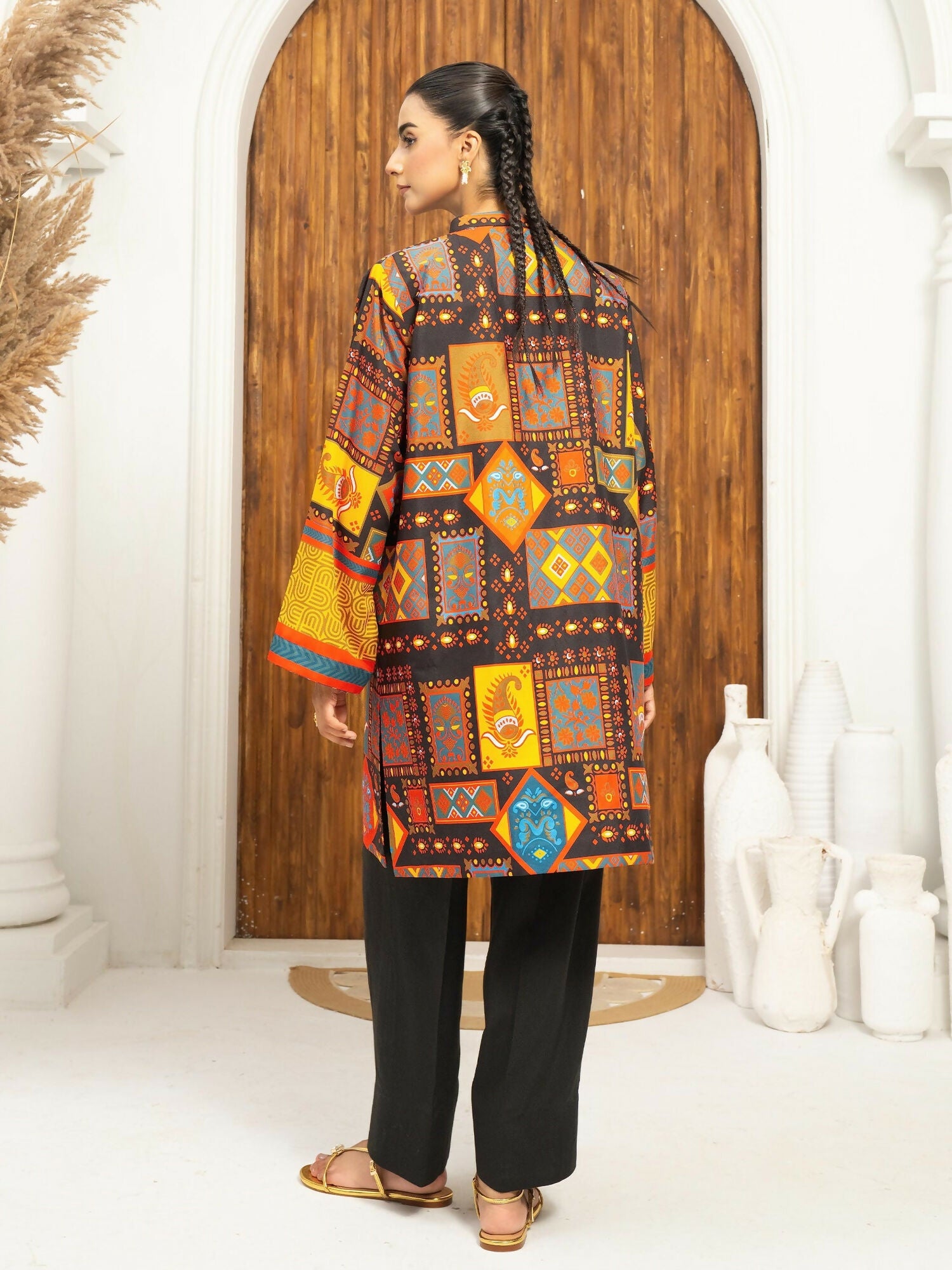 Panache Apparel Florise Lawn Printed Co-Ord Set-Tribal