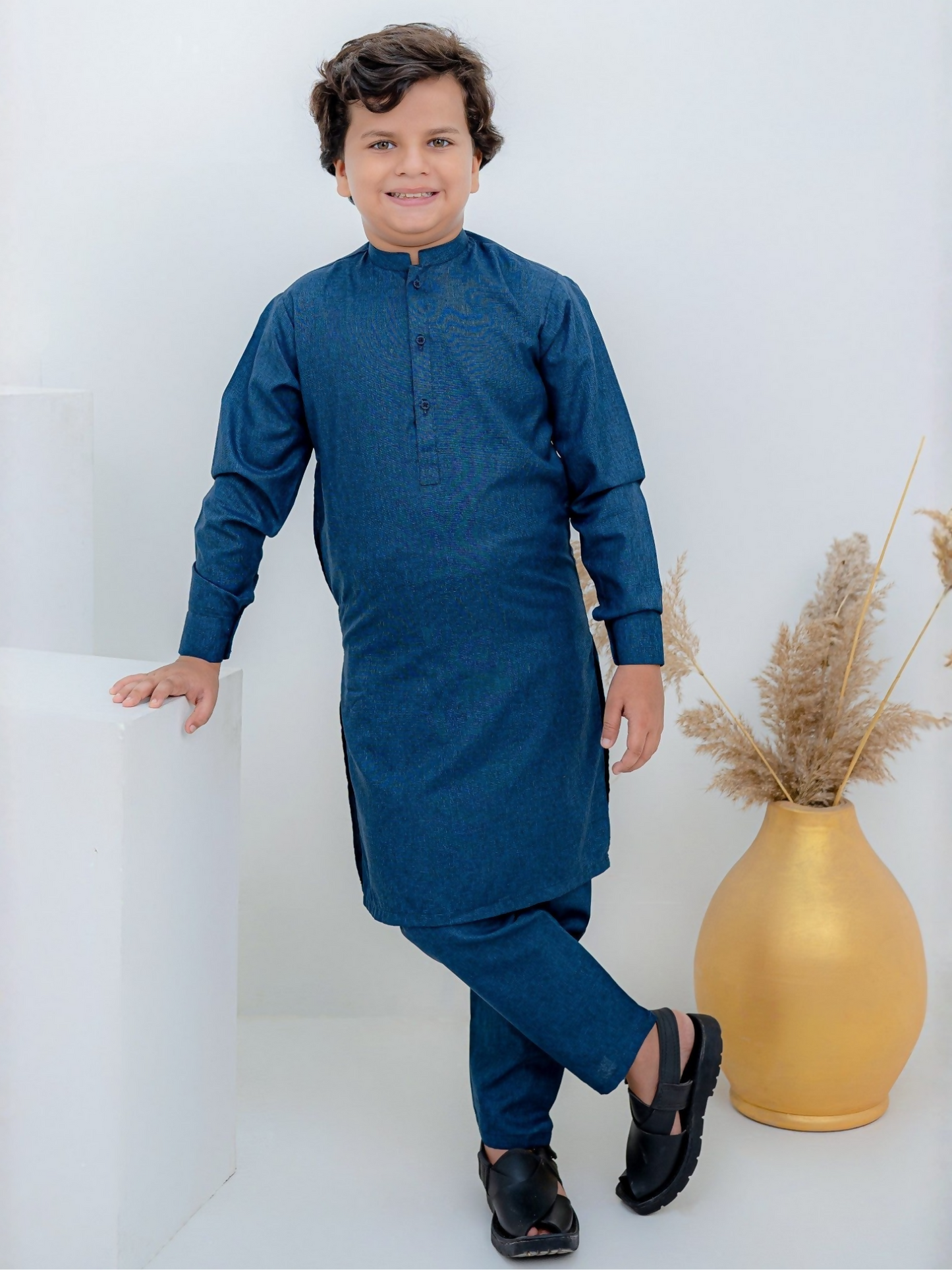 Wearmani Wash & Wear Stitched Kurta Pajama-MKP-089