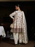 Hussain Rehar Pret SS'25 Raw Silk Embellished Stitched 3-Piece Suit-Inara