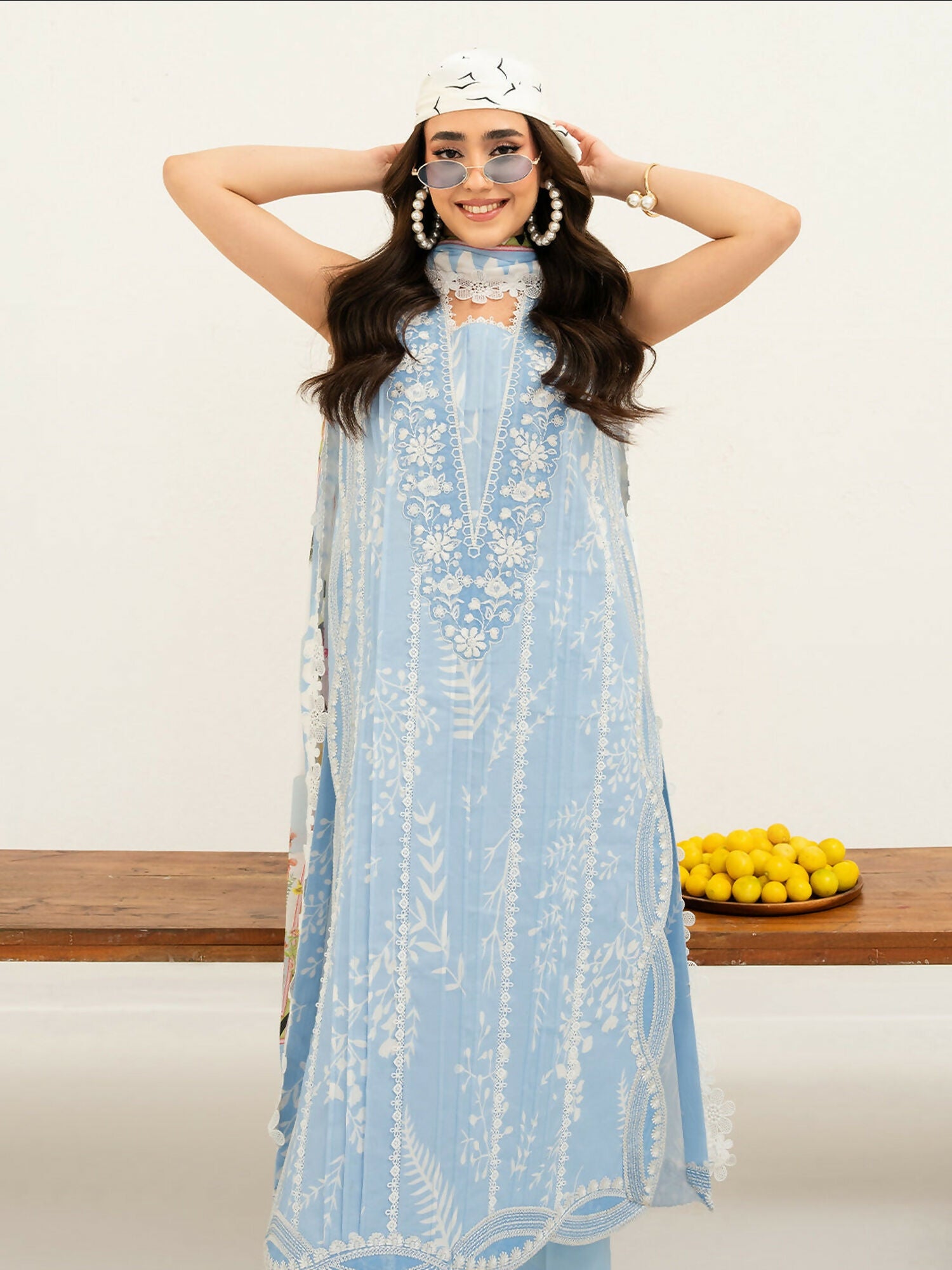 Mahnur Anaya Lawn Vol-1 Embroidered Stitched 3-Piece Suit-ANA-006