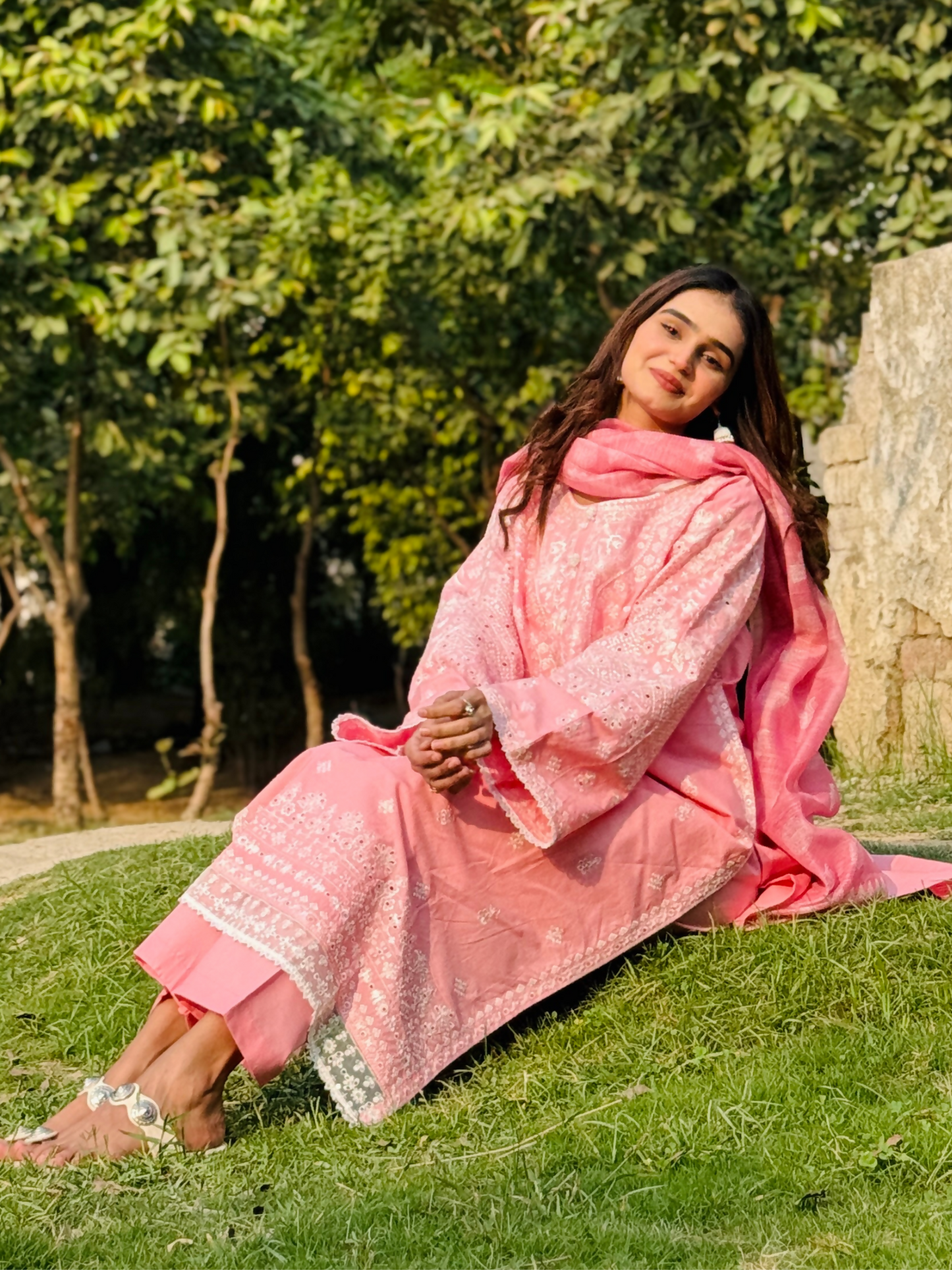 Siraphina Winter Cotton Embroidered Stitched 3-Piece Suit