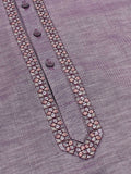 Velvour Boys Cotton Embroidered Stitched Kurta-VB200-A
