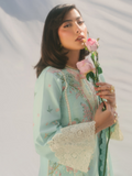 Binilyas Lawn Embroidered Stitched 3-Piece Suit-233 - B