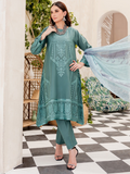 Panache Apparel Lawn Embroidered Stitched Suit-Zest