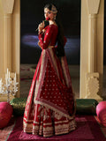 Mahnur Pakeezah Luxury Formals Silk Embroidered Stitched 3-Piece-Suit-Zarmisha - PK - 02