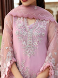 Parishay Jahanara Organza Embroidered Stitched 3-Piece Suit-JRA-05