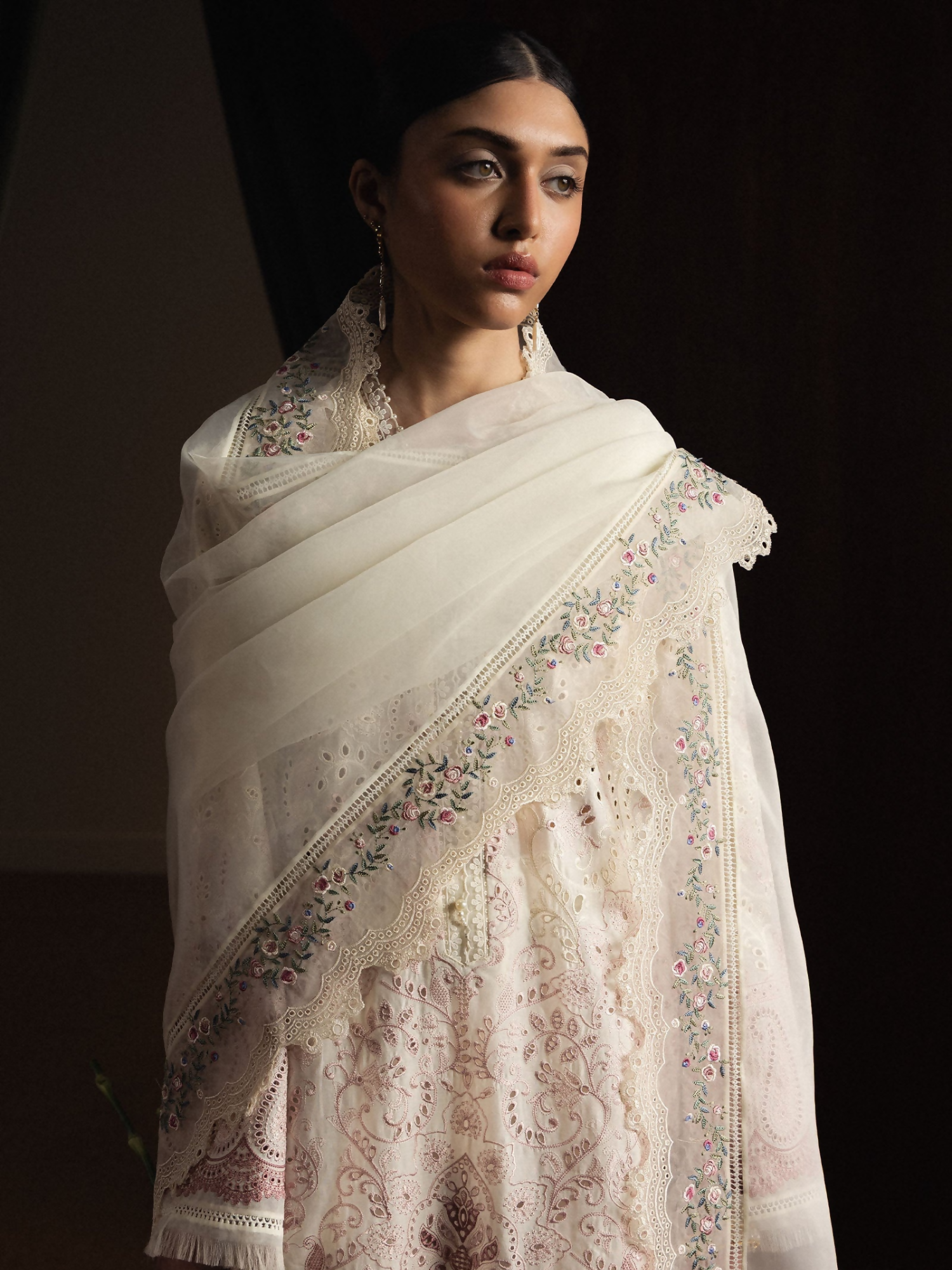 Zara ShahJahan Satori'26 Lawn Embroidered Unstitched 3-Piece Suit-Hoshimi-D12