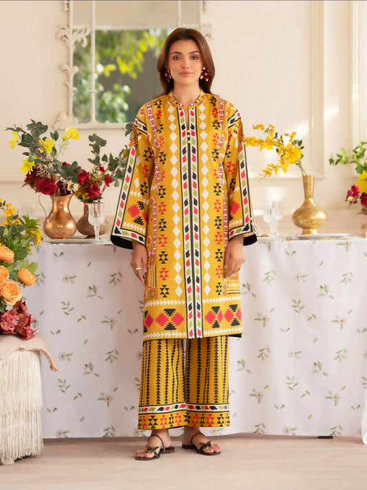 Mahnur Noir Lawn'26 Printed Unstitched 2-Piece Suit-N-02