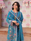 Mahnur Husn e Jahan Luxury Lawn Embroidered Unstitched 3-Piece Suit-Renee
