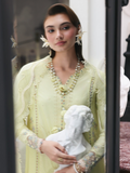 Qalamkar Qline Lawn Drop-1 Embroidered Unstitched 3-Piece Suit-RP-13-Moonstone