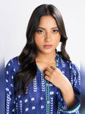 Alkaram Studio Khaddar Printed Unstitched 3-Piece Suit-FW-16.1-24-Blue