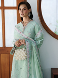 Qalamkar Chikankari Eid Edit'26 Lawn Embroidered Unstitched 3-Piece Suit-CM-08 Seren