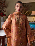 Hussain Rehar Pret SS'25 Raw Silk Embellished Stitched 3-Piece Suit-Dijan