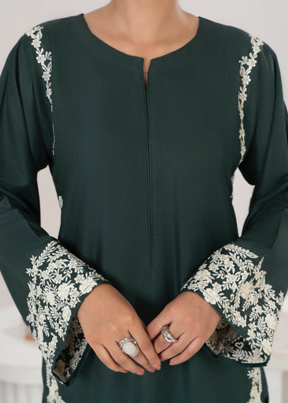 Stylish Collection Aaraish Linen Embroidered Stitched 2-Piece Suit–Margarita