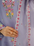 Kachy Dhaagy Lawn Embroidered Stitched 3-Piece Suit-Eilara