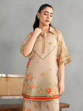Panache Apparel Dear Summer Silk Lawn Printed Co-Ord Set-Verdant