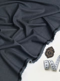 Fabrich Men Poly Blend Wash & Wear Unstitched Shalwar Kameez-Charcoal-GTS-EW-009
