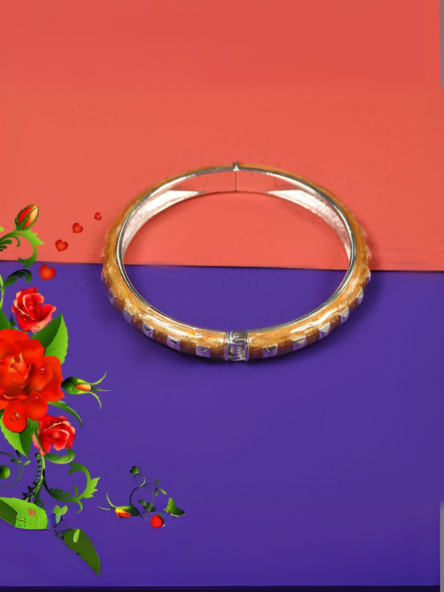 Mini Box design Clutch Bangle (3)