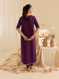 Mahnur Lawn Embroidered Stitched 2-Piece Suit-Petalina