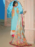 Wardha Saleem Lawn Embroidered Unstitched 3-Piece Suit-D-13-Gul Posh