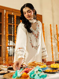 Panache Apparel Noore Eid Edit Sheesha Silk Embroidered Stitched Suit-Farasha