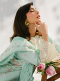 Binilyas Lawn Embroidered Stitched 3-Piece Suit-233 - B